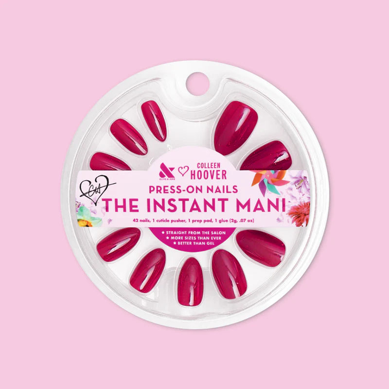 Magenta Chrome - Press-On | Medium | Almond