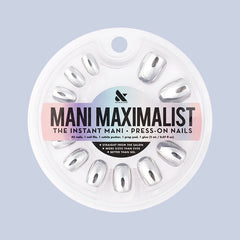 Mirror Chrome - Press-On | Extra Short | Round