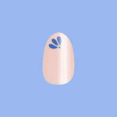 Forget Me Not - Press-On | Short | Almond