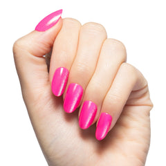 Magenta Velvet - Press On | Medium | Oval