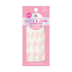 Unicorn French - Tab Press On | Short | Round